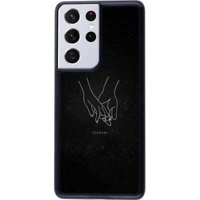 Samsung Galaxy S21 Ultra 5G Case Hülle - Valentine 2023 hands forever