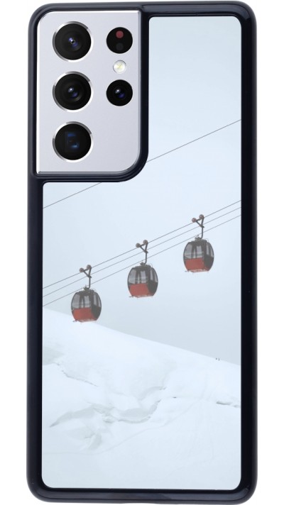 Coque Samsung Galaxy S21 Ultra 5G - Winter 22 ski lift