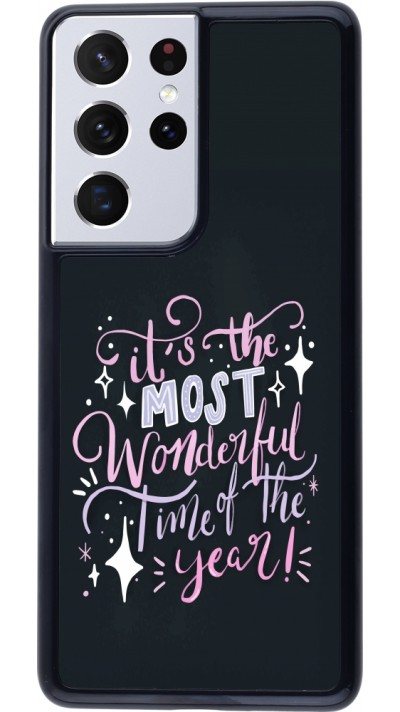 Coque Samsung Galaxy S21 Ultra 5G - Christmas 22 most wonderful time