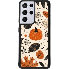 Coque Samsung Galaxy S21 Ultra 5G - Silicone rigide noir Autumn 2024 nature