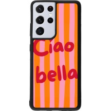 Coque Samsung Galaxy S21 Ultra 5G - Silicone rigide noir Bye Bella 2026