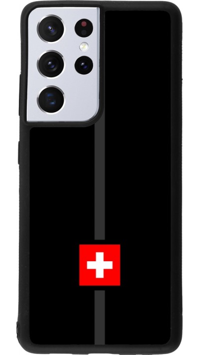 Samsung Galaxy S21 Ultra 5G Case Hülle - Silikon schwarz Kanton CH schwarz