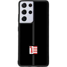 Samsung Galaxy S21 Ultra 5G Case Hülle - Silikon schwarz Kanton JU schwarz
