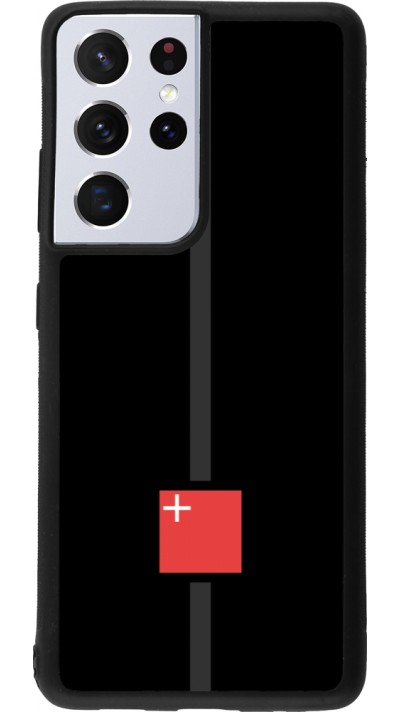 Samsung Galaxy S21 Ultra 5G Case Hülle - Silikon schwarz Kanton SZ schwarz