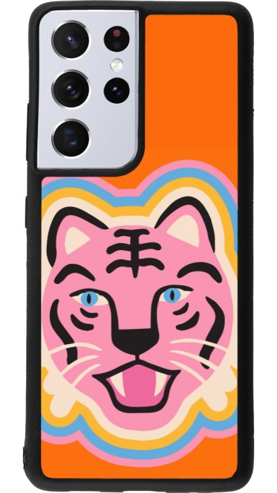 Samsung Galaxy S21 Ultra 5G Case Hülle - Silikon schwarz Lion colors 2026