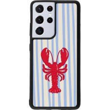 Samsung Galaxy S21 Ultra 5G Case Hülle - Silikon schwarz Red lobster 2026