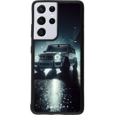 Samsung Galaxy S21 Ultra 5G Case Hülle - Silikon schwarz Mercedes G AMG Nacht