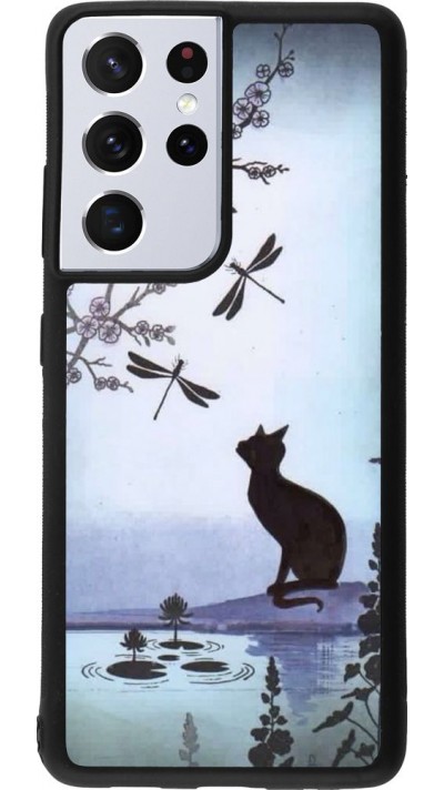 Coque Samsung Galaxy S21 Ultra 5G - Silicone rigide noir Spring 19 12