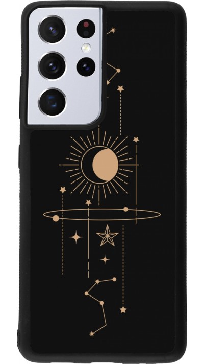 Coque Samsung Galaxy S21 Ultra 5G - Silicone rigide noir Spring 23 astro