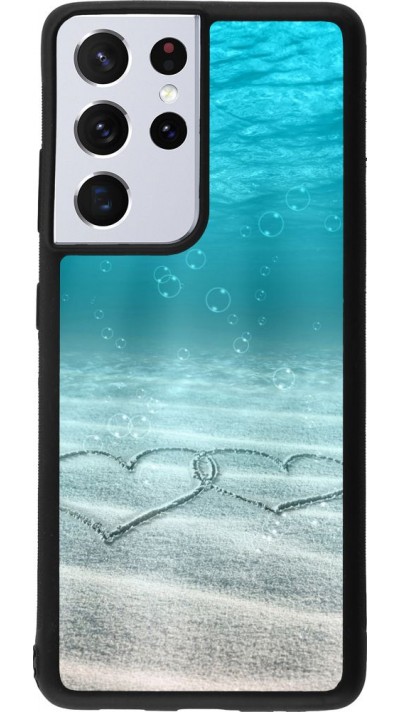 Coque Samsung Galaxy S21 Ultra 5G - Silicone rigide noir Summer 18 19
