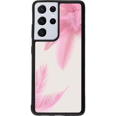 Coque Samsung Galaxy S21 Ultra 5G - Silicone rigide noir Summer 20 15