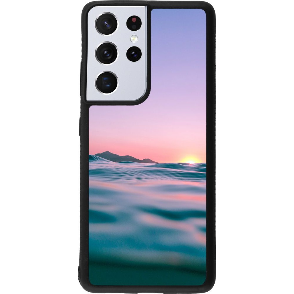 Coque Samsung Galaxy S21 Ultra 5G - Silicone rigide noir Summer 2021 12
