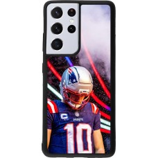 Samsung Galaxy S21 Ultra 5G Case Hülle - Silikon schwarz Super Bowl 26 Patriots 3