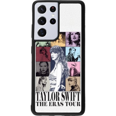 Coque Samsung Galaxy S21 Ultra 5G - Silicone rigide noir Taylor Swift The Eras Tour