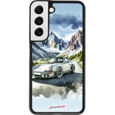 Coque Samsung Galaxy S22 - Porsche 911 Mountain Watercolor