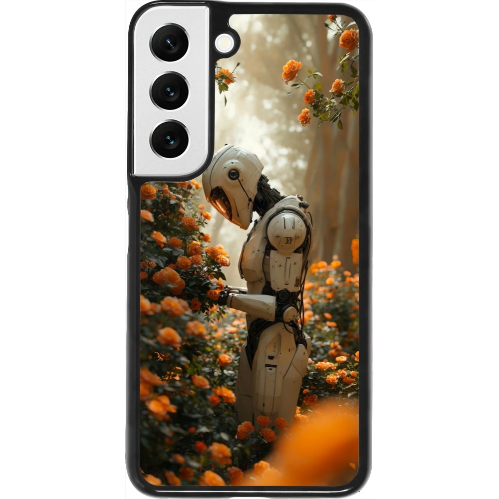 Coque Samsung Galaxy S22 - Astronaut flowers 2025
