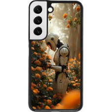 Coque Samsung Galaxy S22 - Astronaut flowers 2025