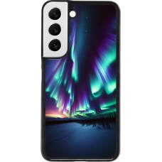 Samsung Galaxy S22 Case Hülle - Funkelndes Nordlicht