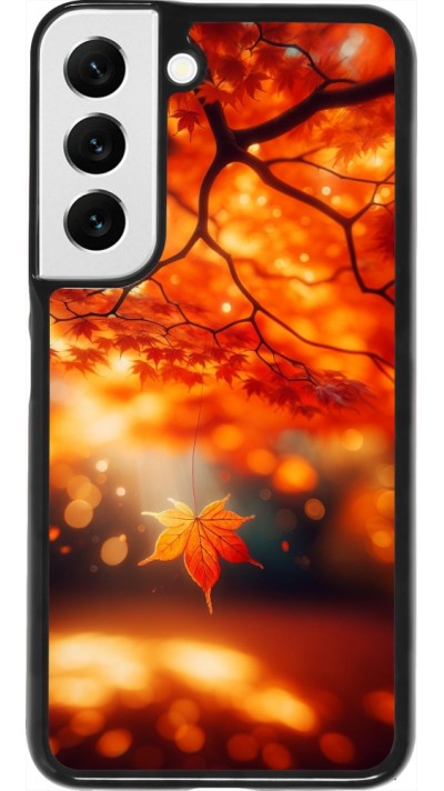 Samsung Galaxy S22 Case Hülle - Herbst Magisch Orange