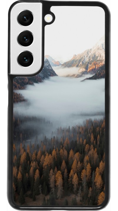 Samsung Galaxy S22 Case Hülle - Autumn 22 forest lanscape