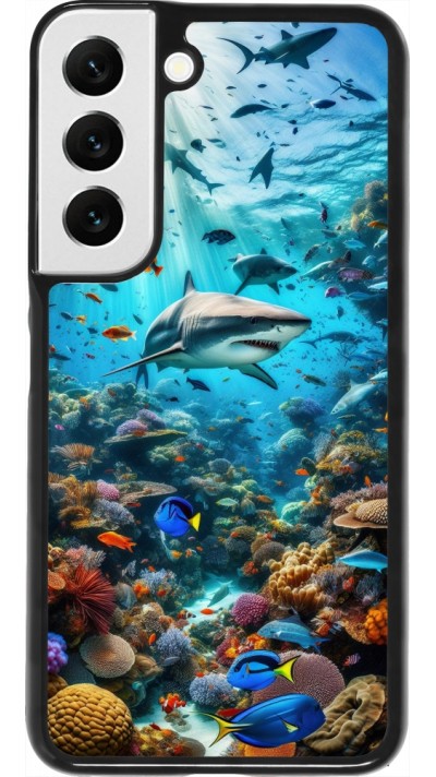 Samsung Galaxy S22 Case Hülle - Bora Bora Meer und Wunder