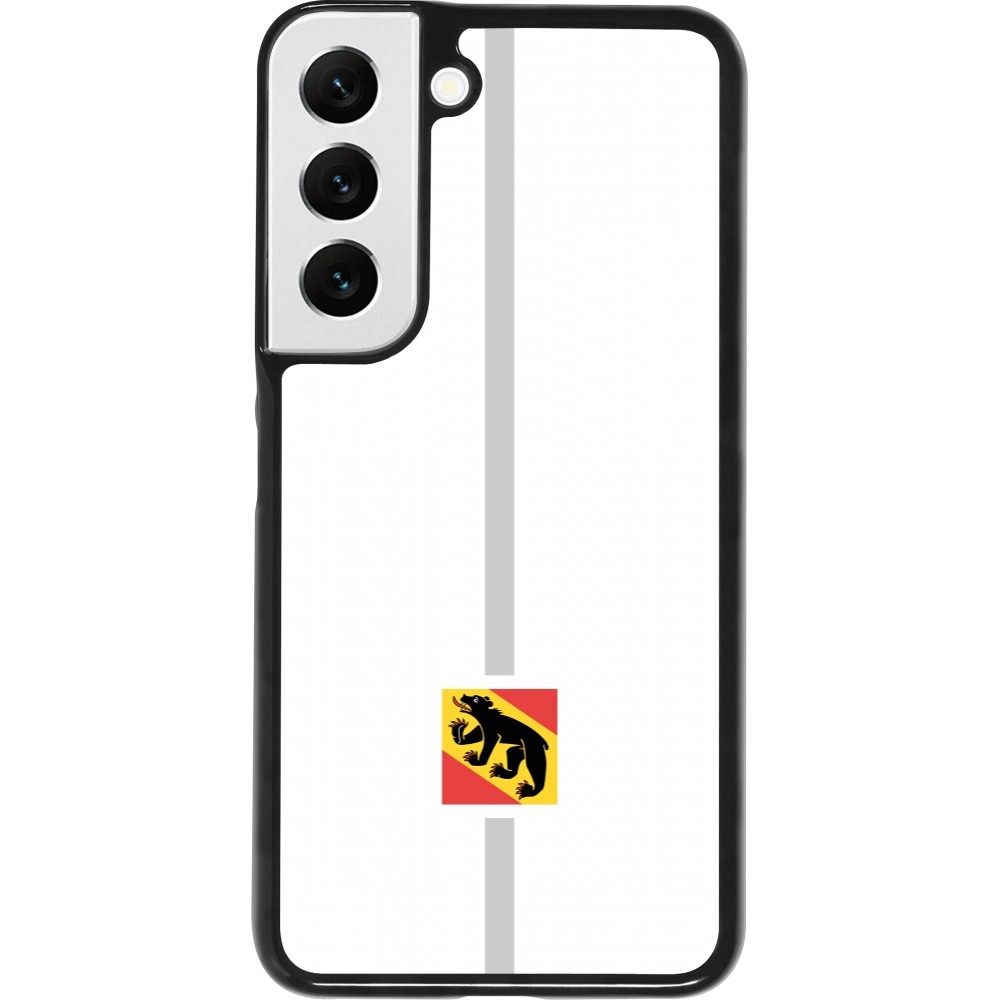 Samsung Galaxy S22 Case Hülle - Kanton BE weiss