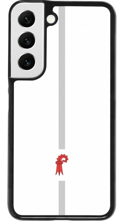 Samsung Galaxy S22 Case Hülle - Kanton BL weiss