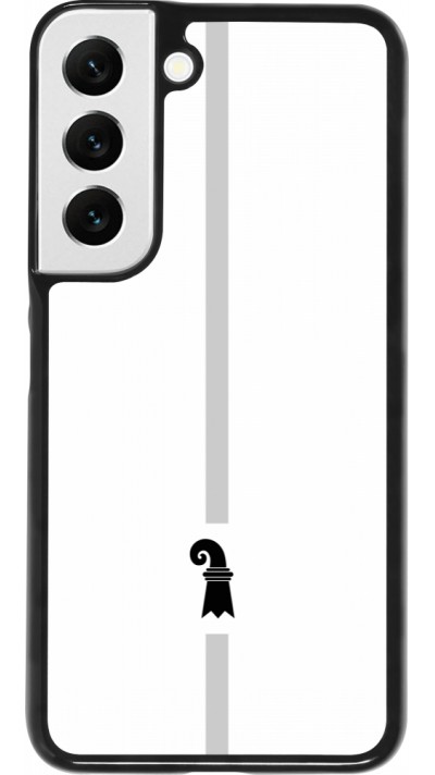 Samsung Galaxy S22 Case Hülle - Kanton BS weiss