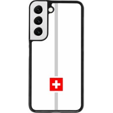 Coque Samsung Galaxy S22 - Canton CH blanc