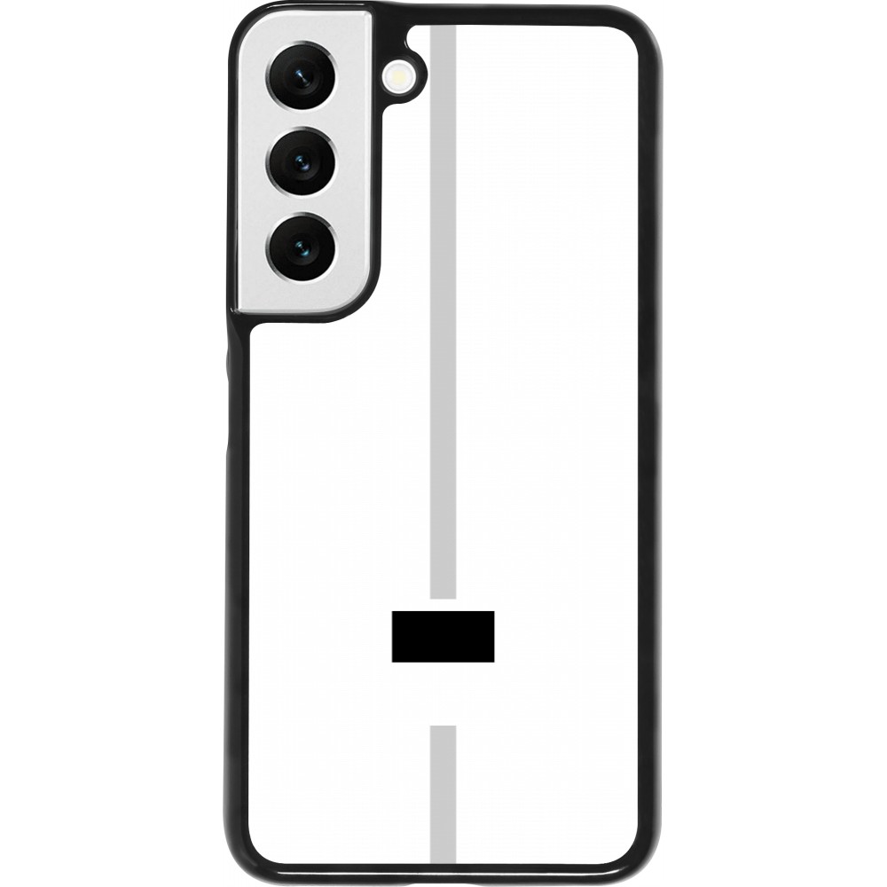 Samsung Galaxy S22 Case Hülle - Kanton FR weiss