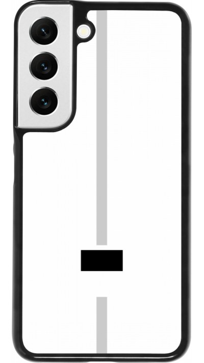 Samsung Galaxy S22 Case Hülle - Kanton FR weiss