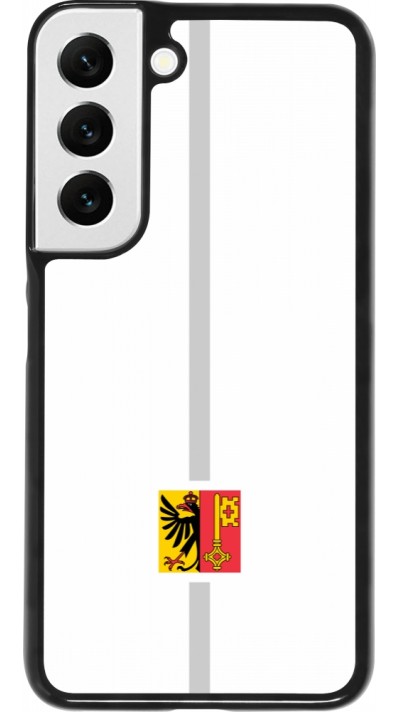 Samsung Galaxy S22 Case Hülle - Kanton GE weiss