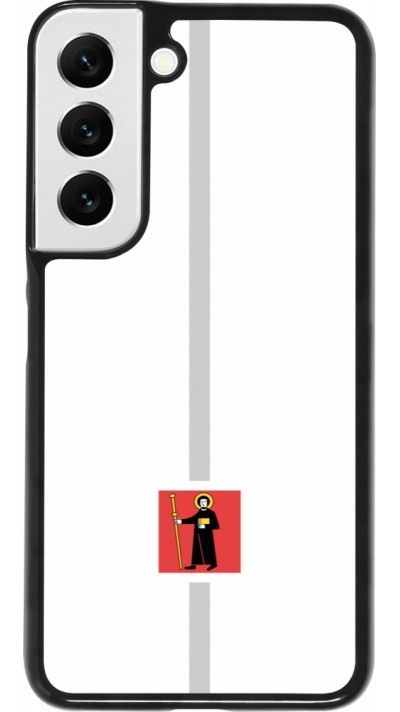 Samsung Galaxy S22 Case Hülle - Kanton GL weiss