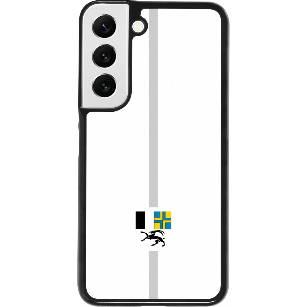 Coque Samsung Galaxy S22 - Canton GR blanc