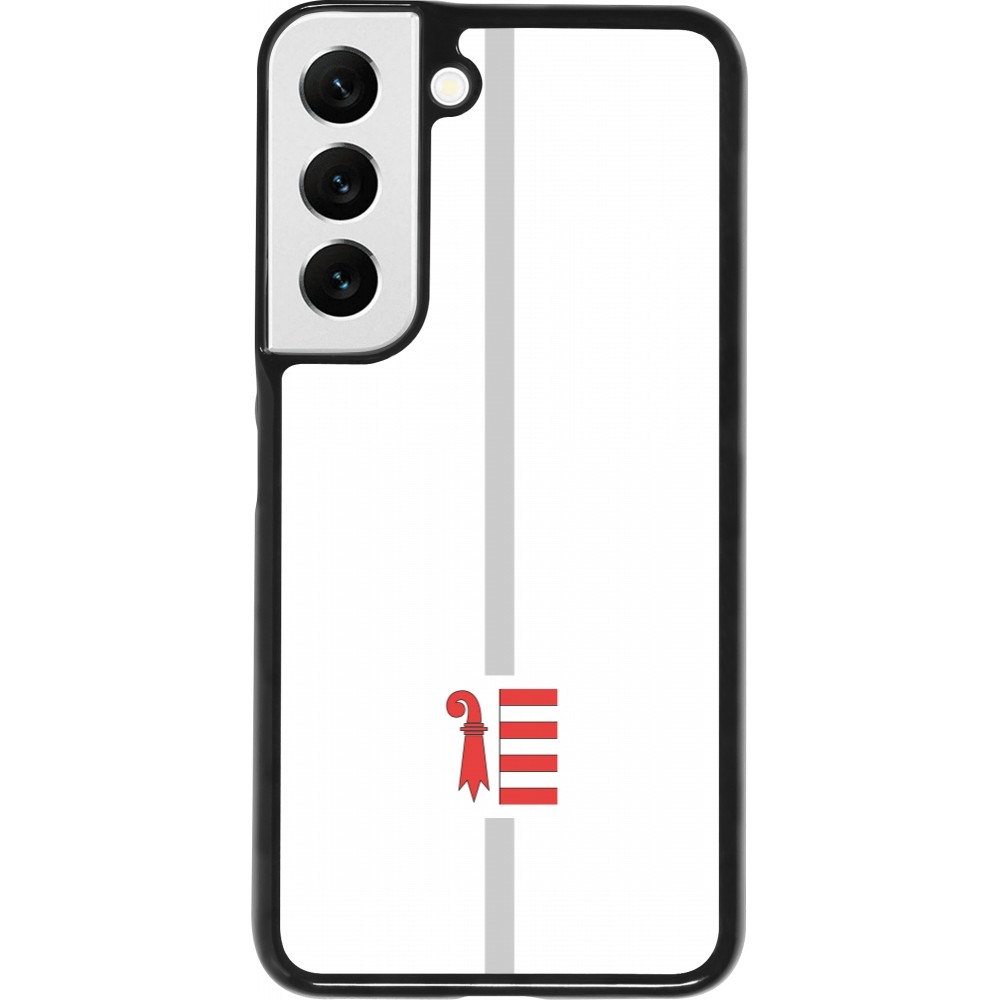 Samsung Galaxy S22 Case Hülle - Kanton JU weiss