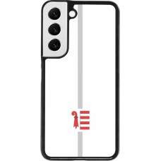 Samsung Galaxy S22 Case Hülle - Kanton JU weiss