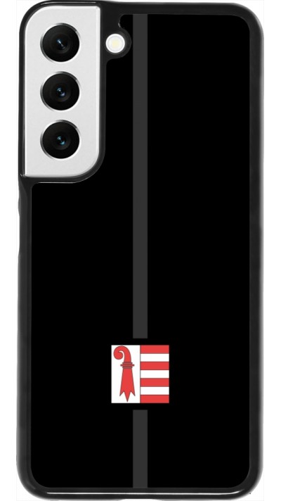 Samsung Galaxy S22 Case Hülle - Kanton JU schwarz