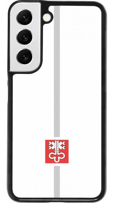 Samsung Galaxy S22 Case Hülle - Kanton NW weiss