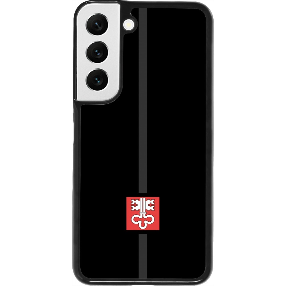 Samsung Galaxy S22 Case Hülle - Kanton NW schwarz