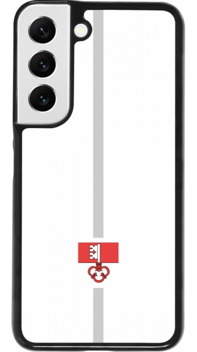 Samsung Galaxy S22 Case Hülle - Kanton OW weiss