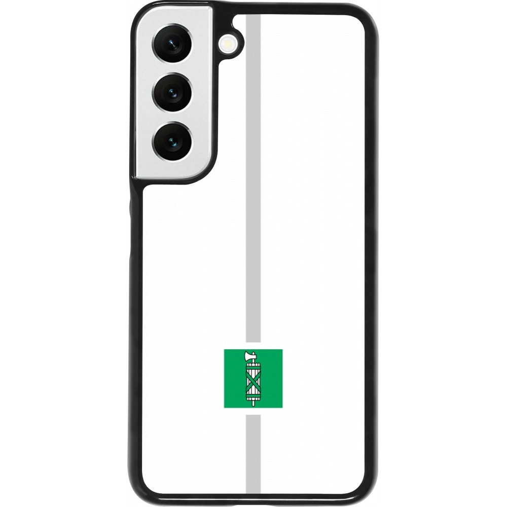 Coque Samsung Galaxy S22 - Canton SG blanc