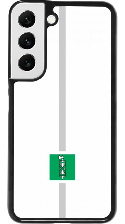 Samsung Galaxy S22 Case Hülle - Kanton SG weiss