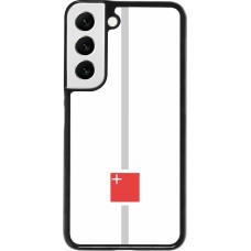 Samsung Galaxy S22 Case Hülle - Kanton SZ weiss