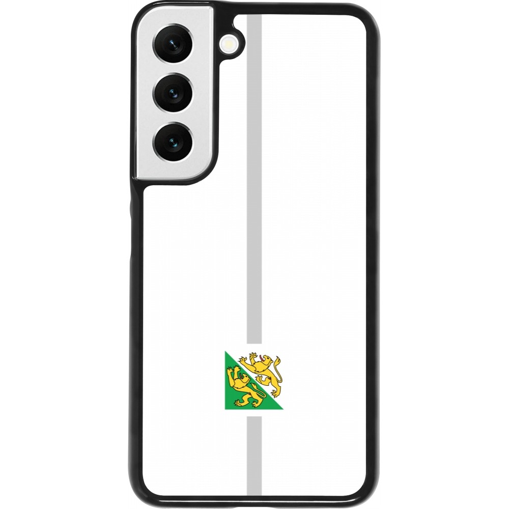 Coque Samsung Galaxy S22 - Canton TG blanc