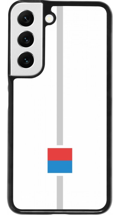 Samsung Galaxy S22 Case Hülle - Kanton TI weiss