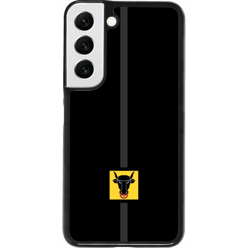 Samsung Galaxy S22 Case Hülle - Kanton UR schwarz