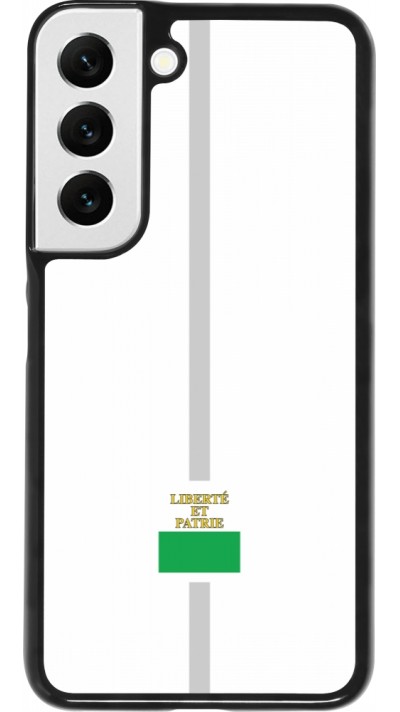 Samsung Galaxy S22 Case Hülle - Kanton VD weiss