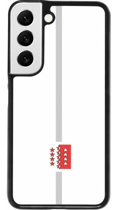 Samsung Galaxy S22 Case Hülle - Kanton VS weiss