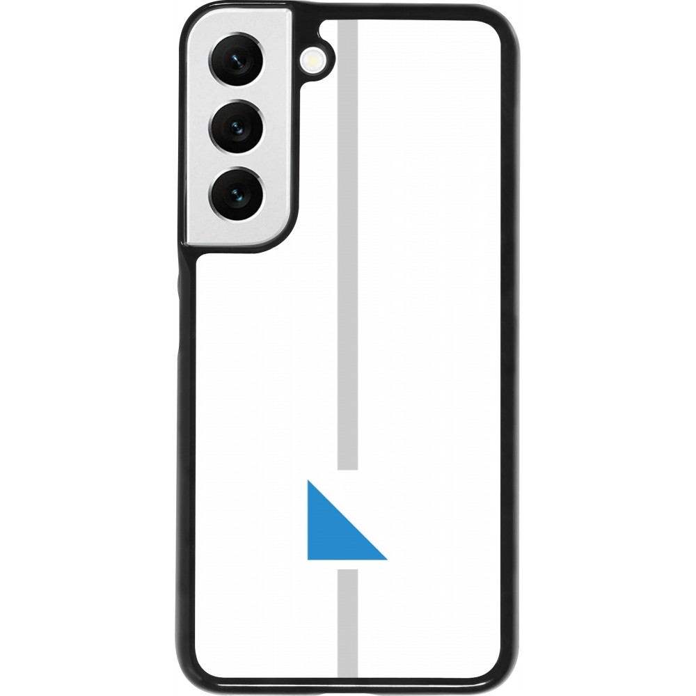 Samsung Galaxy S22 Case Hülle - Kanton ZH weiss