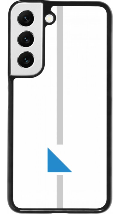 Samsung Galaxy S22 Case Hülle - Kanton ZH weiss